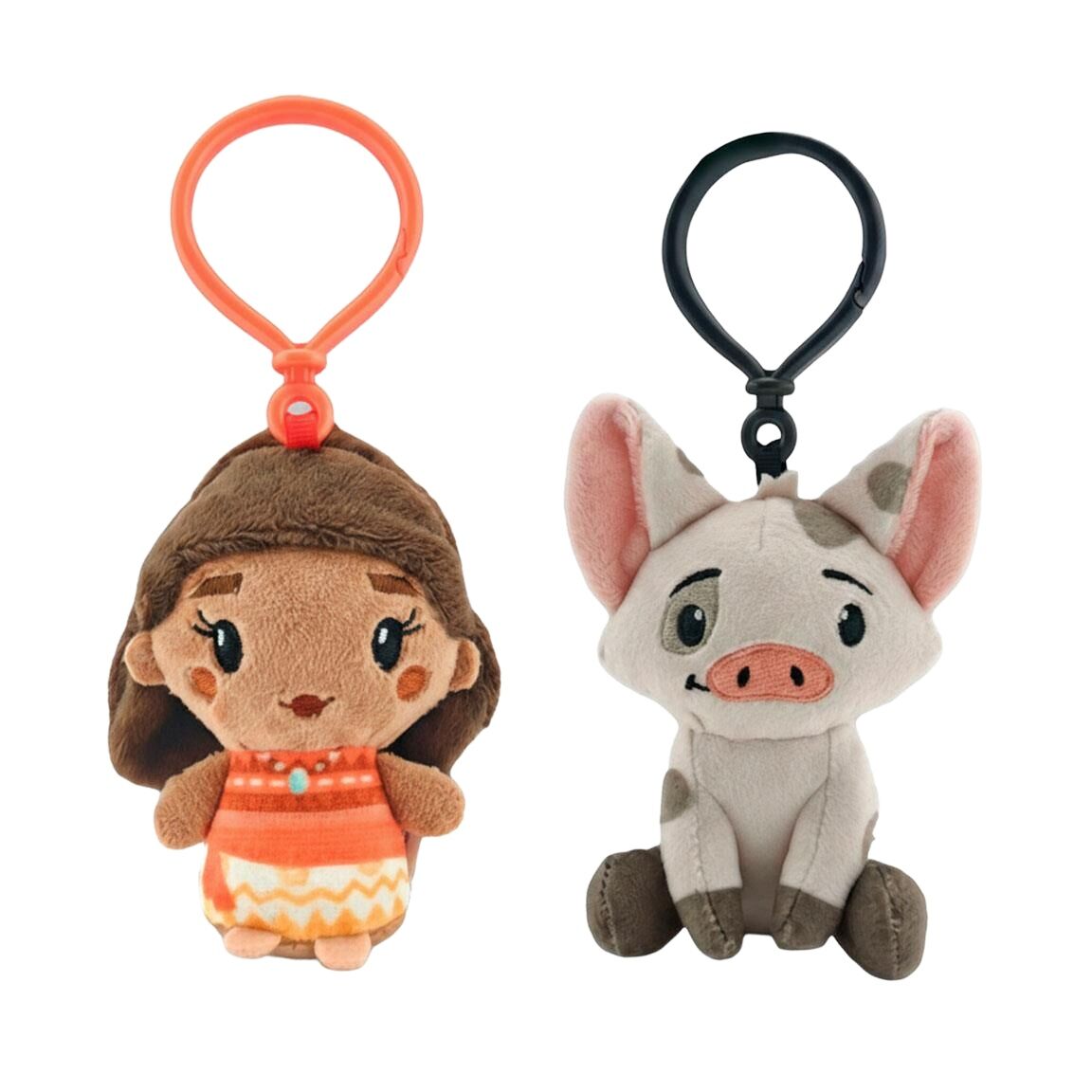 disney moana vaiana plush keychain assorted