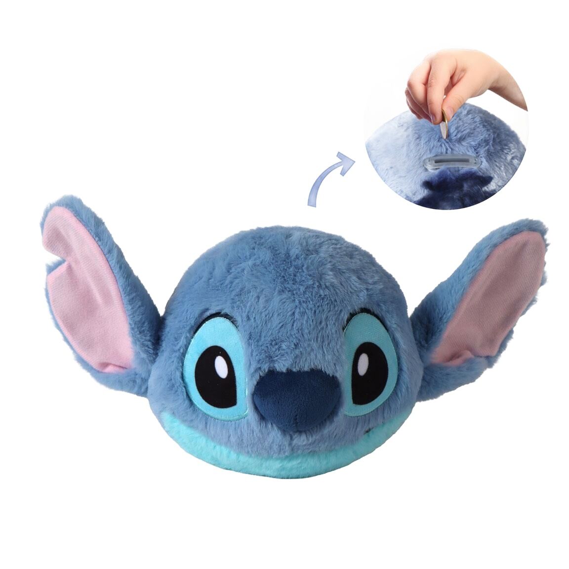 stitch disney plush piggy bank