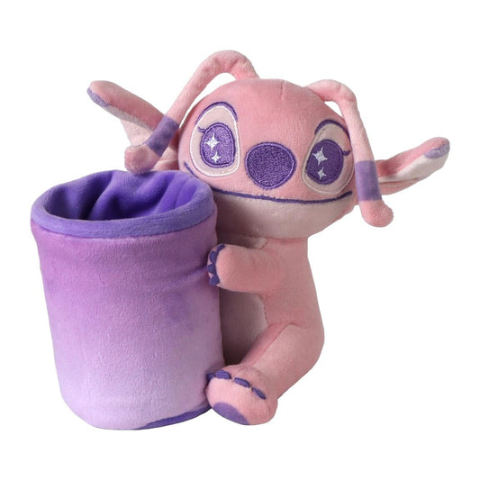 disney angel stitch plush pencil holder