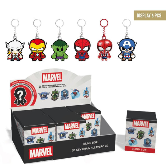 Surprise keychain The Avengers Marvel assorted