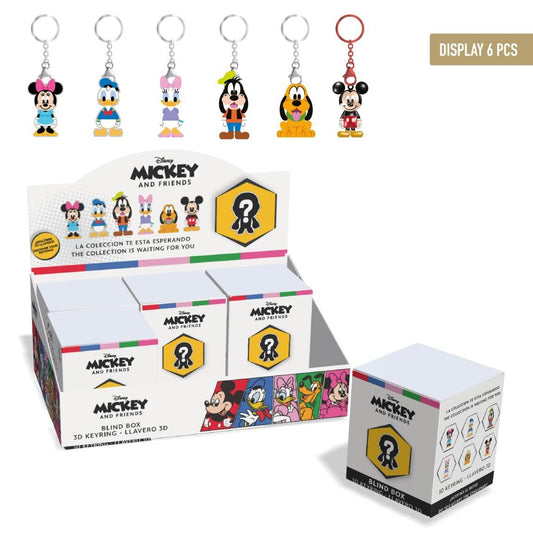 mickey and friends disney surprise keychain assortment