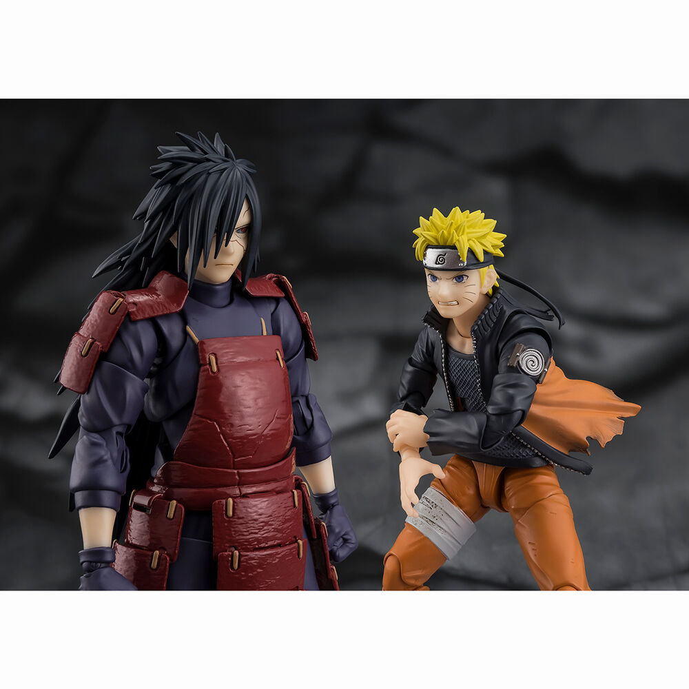 Figura S.H. Figuarts Madara Uchiha Lenda das Trevas Naruto Shippuden 17cm