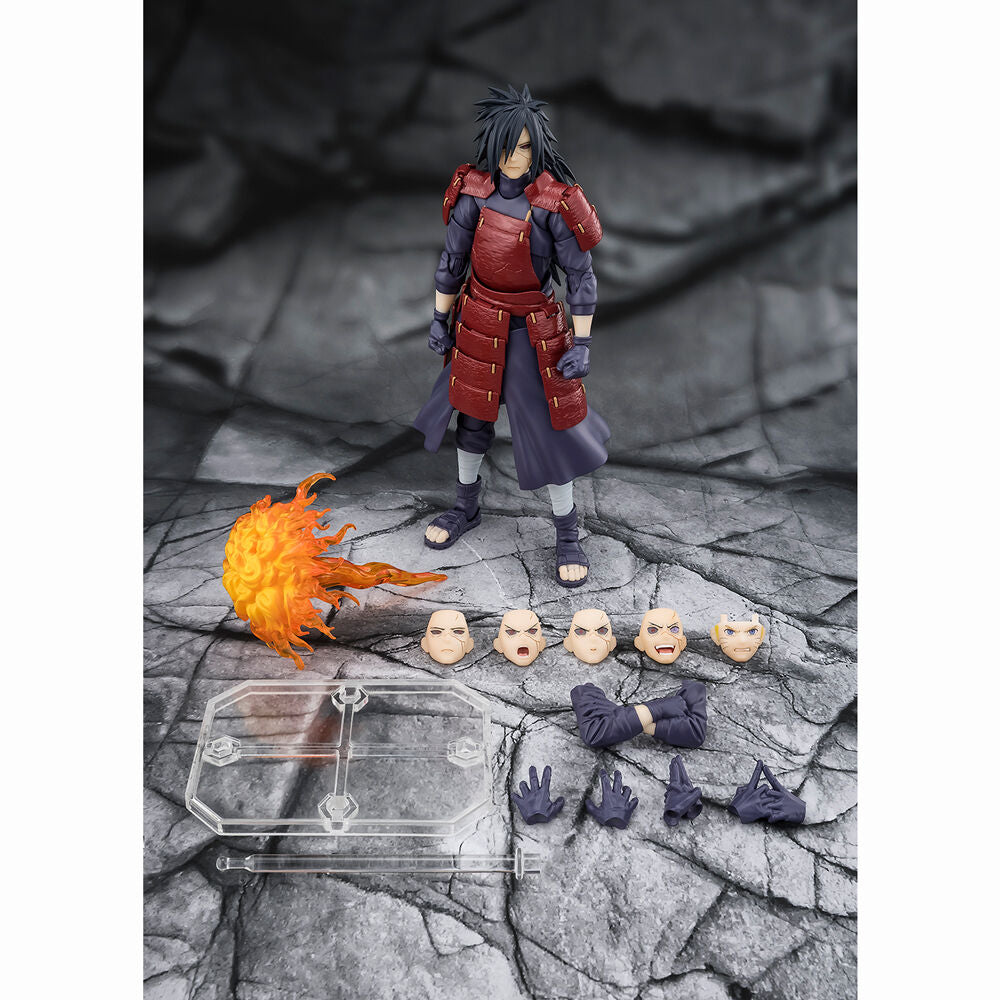 figure sh figuarts madara uchiha legend of darkness naruto shippuden 17cm