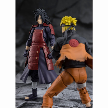 Figura S.H. Figuarts Madara Uchiha Lenda das Trevas Naruto Shippuden 17cm