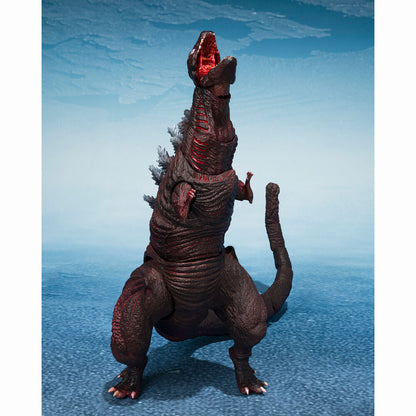 Set di personaggi S H MonsterArts La seconda forma e la terza forma e la gigantesca creatura non identificata Godzilla
