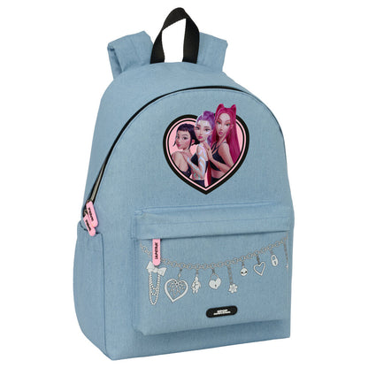 huntrix kpop demon hunters backpack 43cm