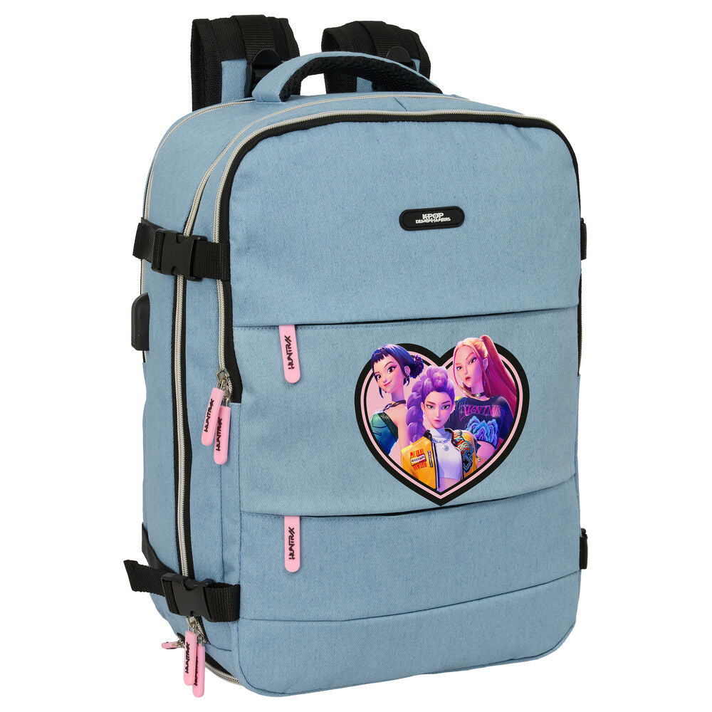 huntrix kpop demon hunters 44cm cabin travel backpack
