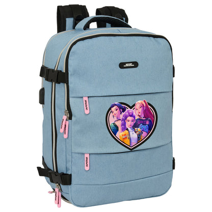 huntrix kpop demon hunters 44cm cabin travel backpack