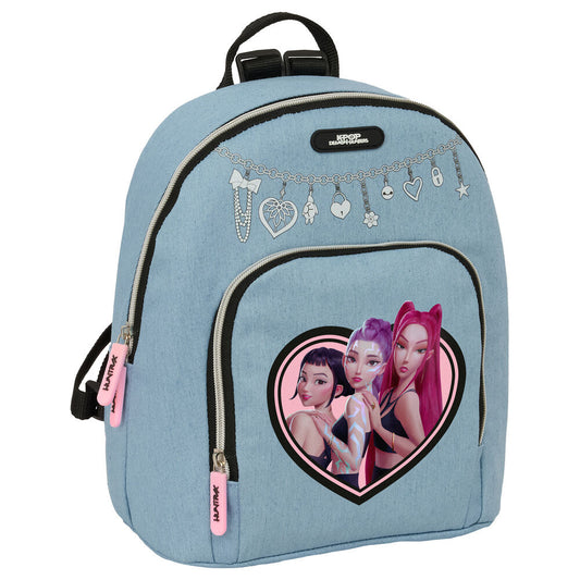 huntrix kpop demon hunters backpack 30cm