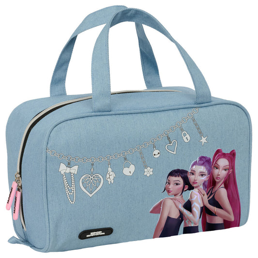 huntrix kpop demon hunters toiletry bag