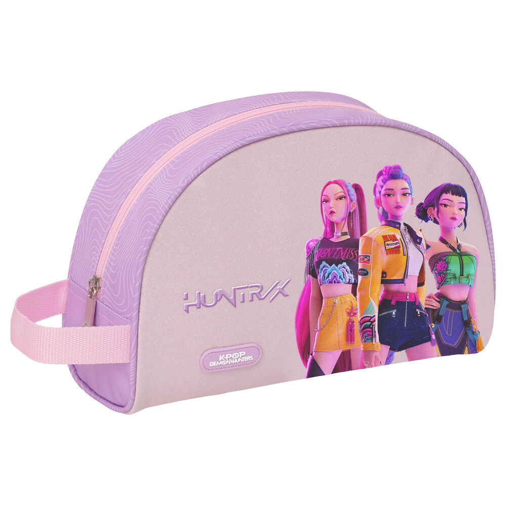 iconic kpop demon hunters toiletry bag adaptable