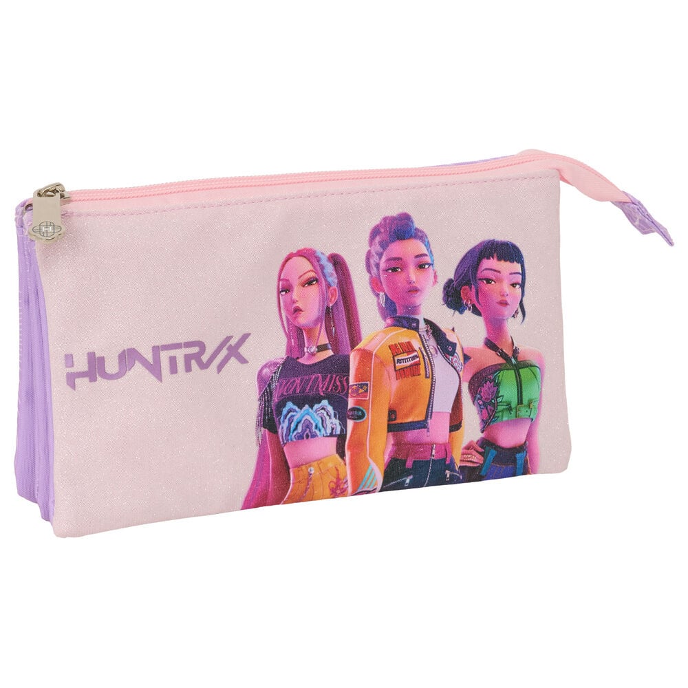 Iconic Kpop Demon Hunters triple pencil case