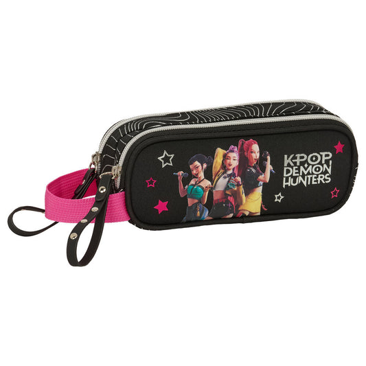 energy kpop demon hunters double pencil case