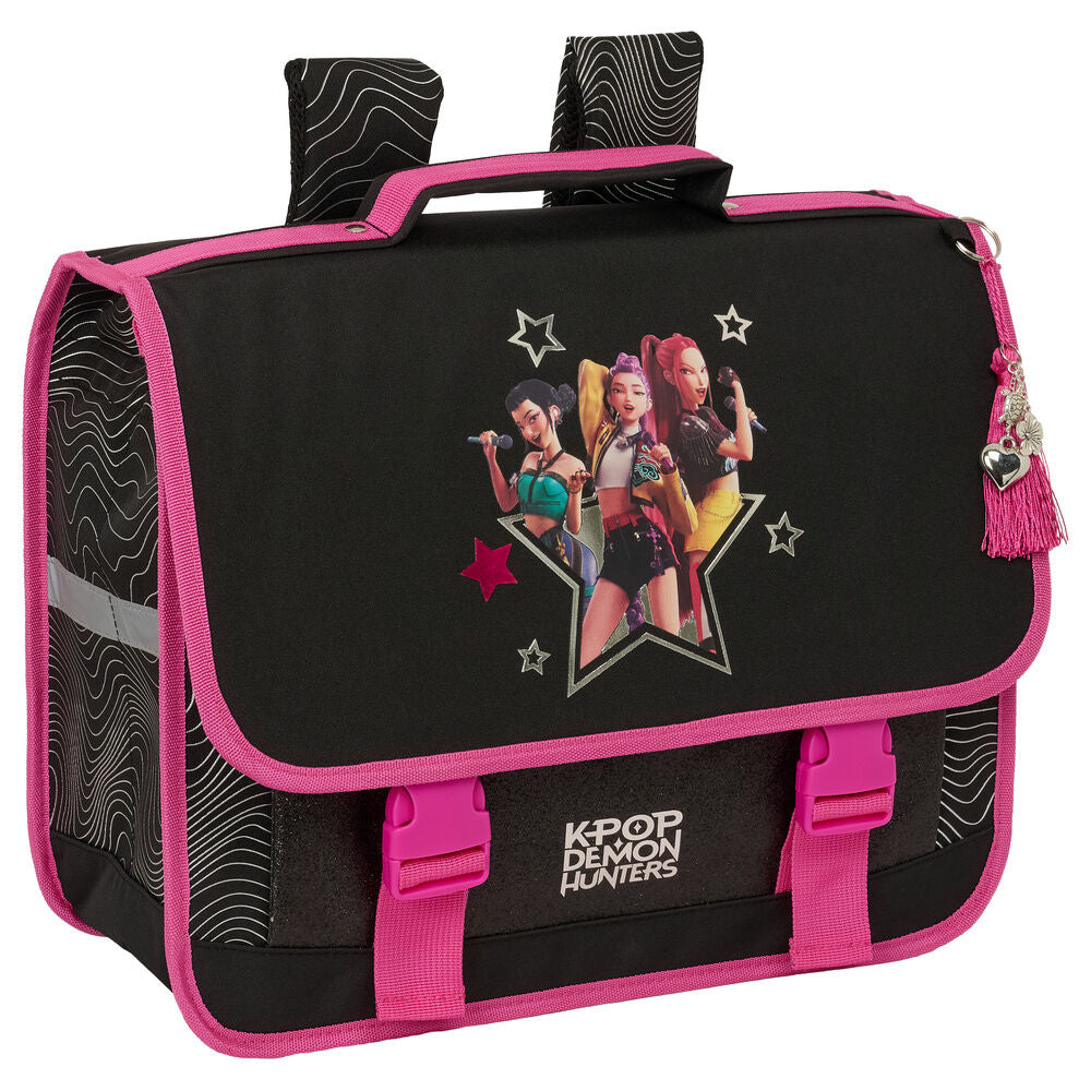 energy kpop demon hunters satchel backpack 40cm