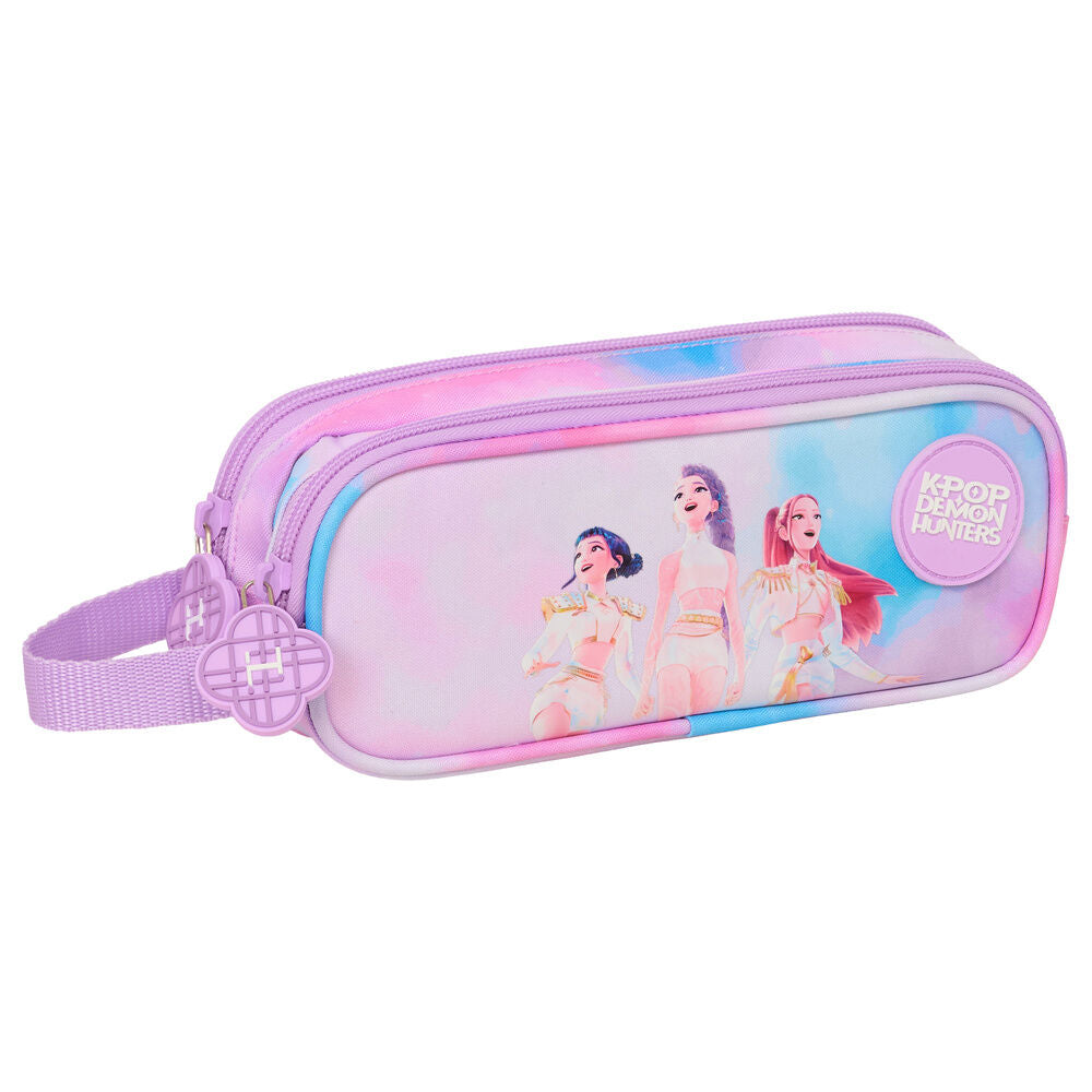 artist kpop demon hunters double pencil case