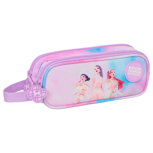 artist kpop demon hunters double pencil case