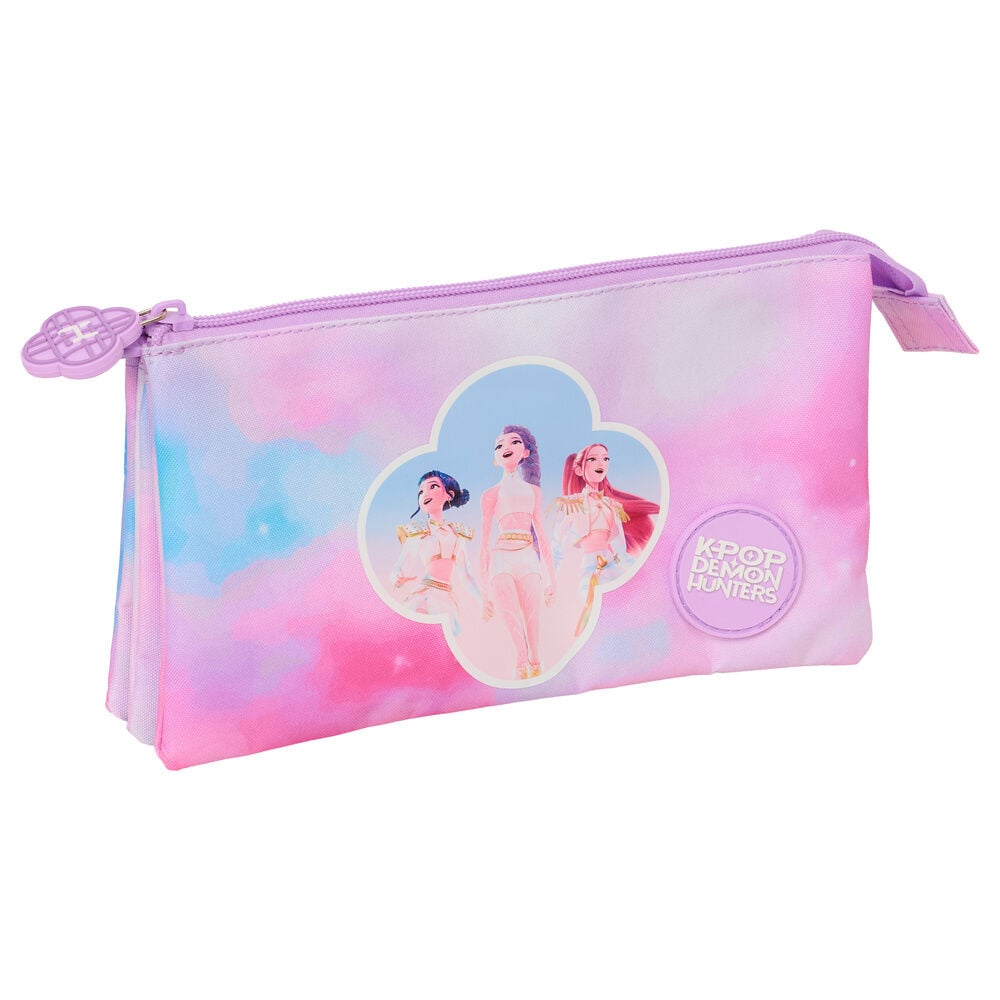 Artist Kpop Demon Hunters triple pencil case