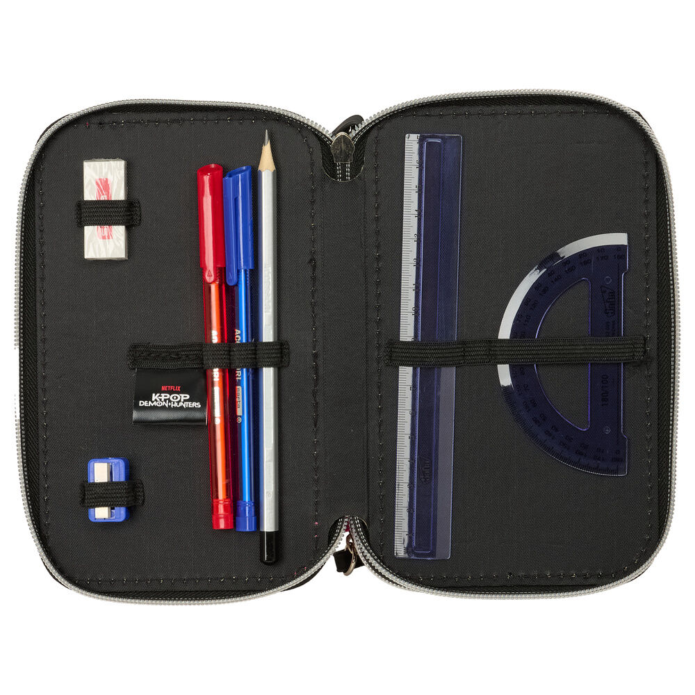 Trousse triple Energy Kpop Demon Hunters 37 pièces