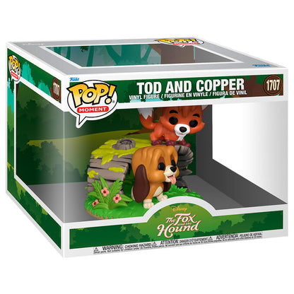 Figure POP Moment Disney The Fox & the Hound Todd & Copper