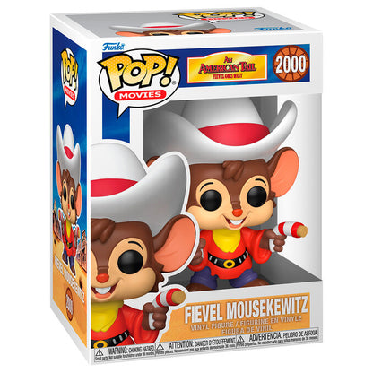 pop figure an american tail goes west fievel mousekewitz