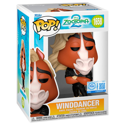 Statuetta POP di Winddancer di Zootropolis 2 della Disney