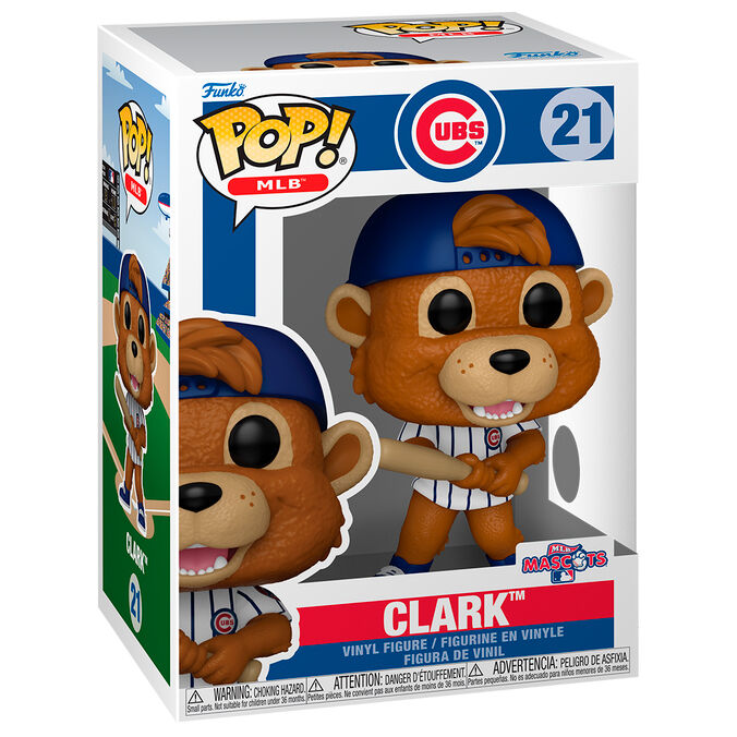 pop figure chicago cubs clark the cub