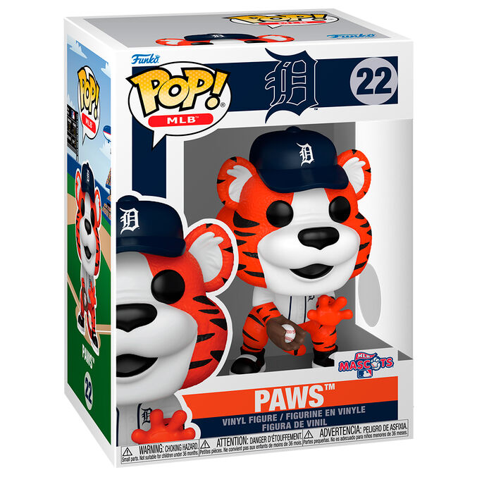 detroit tigers paws pop figure