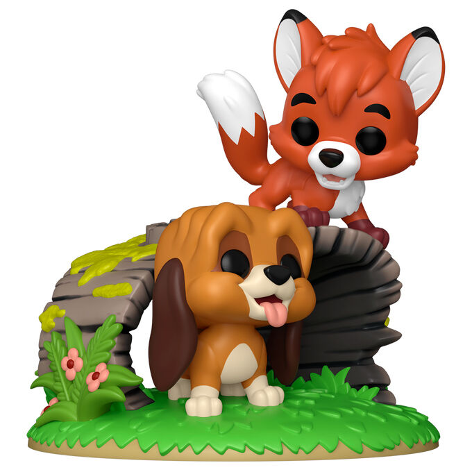 figure pop moment disney the fox & the hound todd & copper