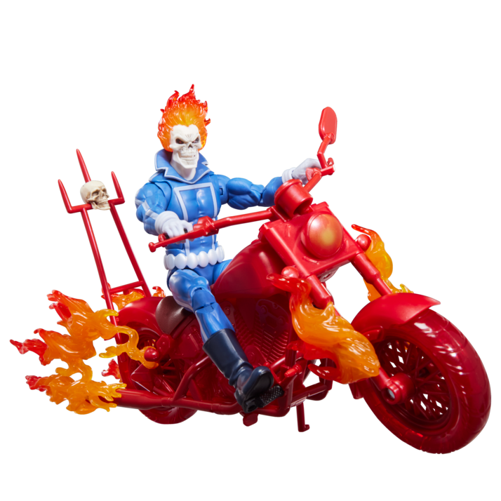 Figura Johnny Blaze Motoqueiro Fantasma da Série Marvel Legends de 15 cm