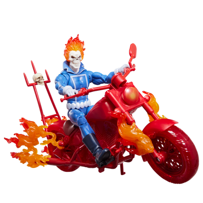 Figura Johnny Blaze Motoqueiro Fantasma da Série Marvel Legends de 15 cm