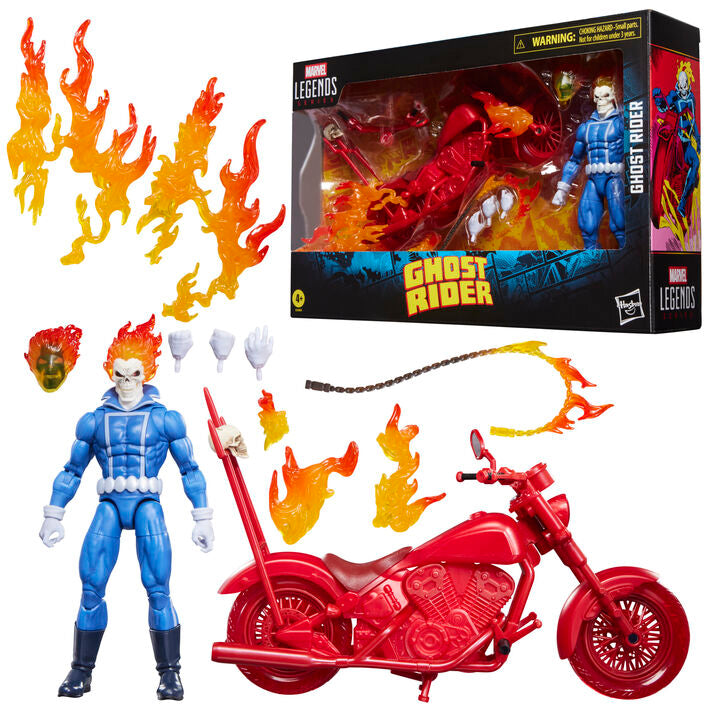figure johnny blaze ghost rider marvel legends series 15cm