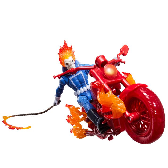 Figura Johnny Blaze Motoqueiro Fantasma da Série Marvel Legends de 15 cm
