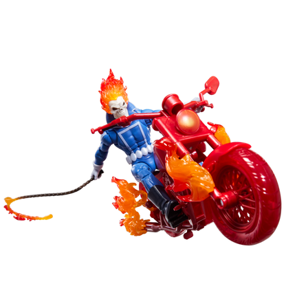 Figura Johnny Blaze Motoqueiro Fantasma da Série Marvel Legends de 15 cm