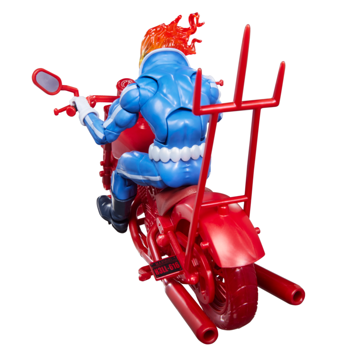 Figura Johnny Blaze Motoqueiro Fantasma da Série Marvel Legends de 15 cm