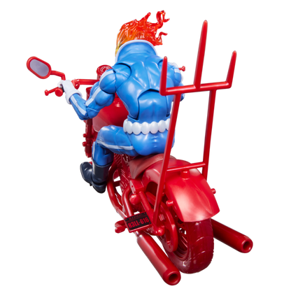 Figura Johnny Blaze Motoqueiro Fantasma da Série Marvel Legends de 15 cm