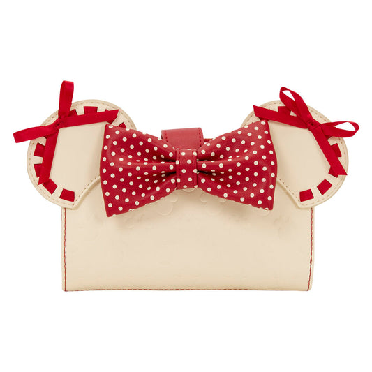 Rocks the Dots Coquette Minnie Mouse Disney Loungefly Wallet
