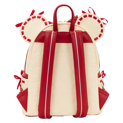 Mochila Loungefly Disney Coquette Minnie Mouse Rocks the Dots de 26 cm