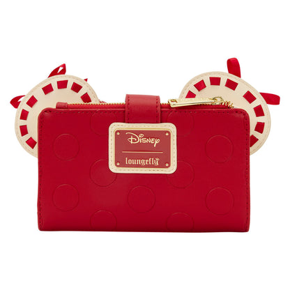 Portafoglio Loungefly Rocks the Dots Coquette Minnie Mouse Disney