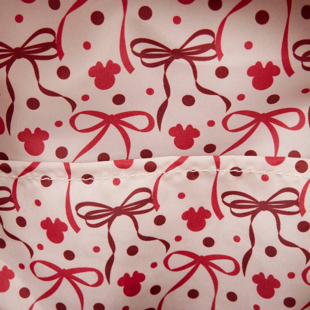 Mochila Loungefly Disney Coquette Minnie Mouse Rocks the Dots de 26 cm