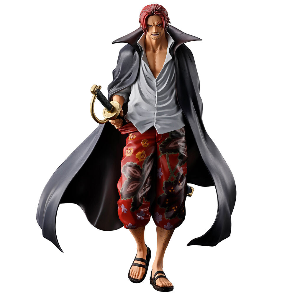 figure ichibansho shanks red hair pirates one piece 21cm