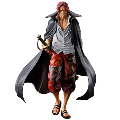 figure ichibansho shanks red hair pirates one piece 21cm