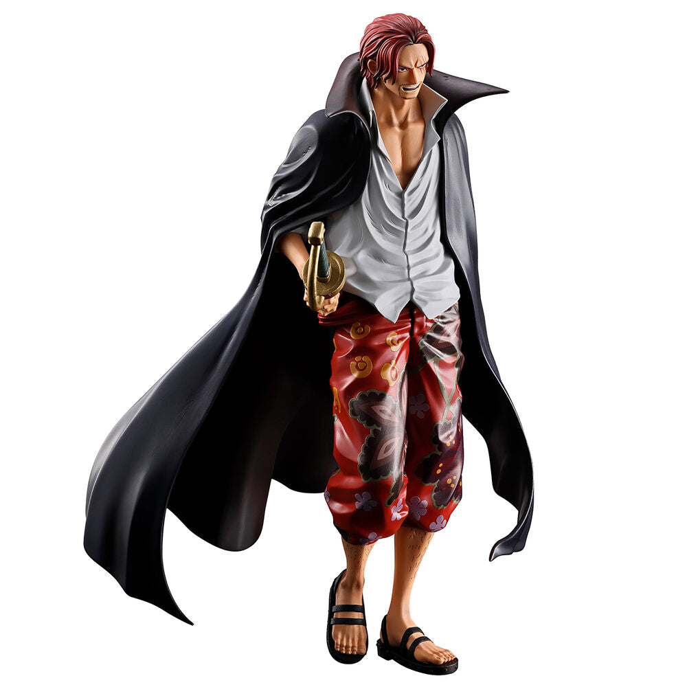 Figura Ichibansho Shanks Piratas do Ruivo One Piece 21cm