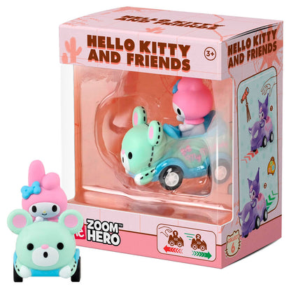 Figuras da Série 1 Zoom Hero Hello Kitty e Amigos sortidas