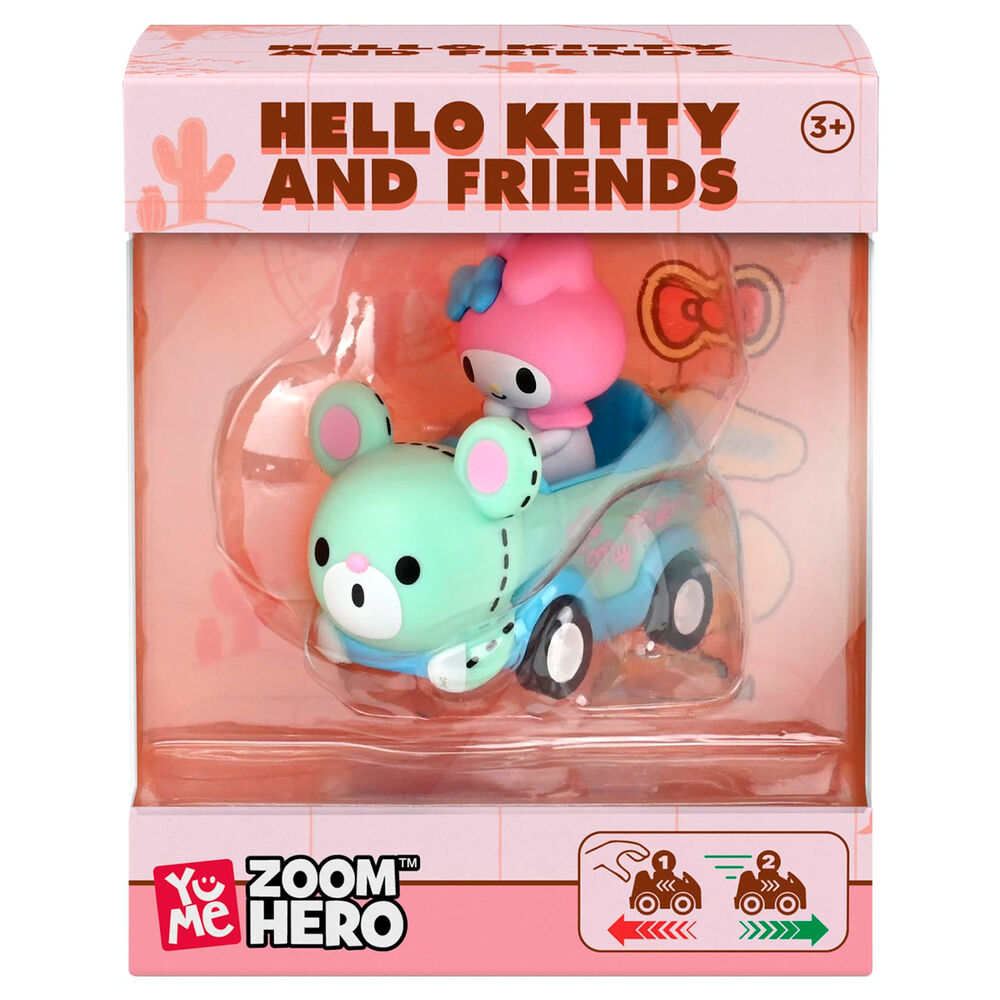 Figuras da Série 1 Zoom Hero Hello Kitty e Amigos sortidas