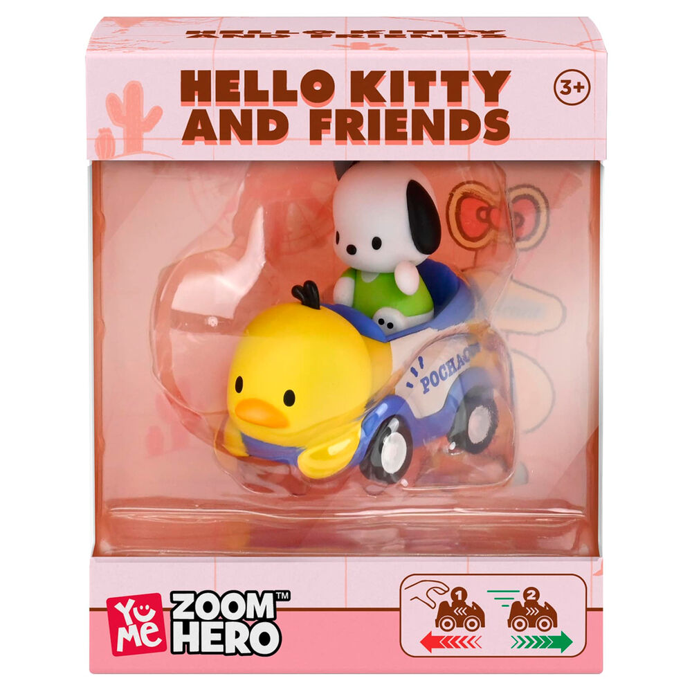 Figuras da Série 1 Zoom Hero Hello Kitty e Amigos sortidas
