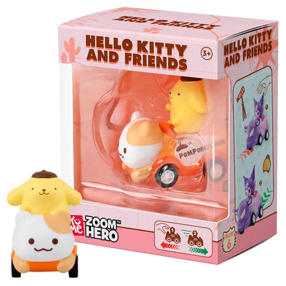 Figuras da Série 1 Zoom Hero Hello Kitty e Amigos sortidas