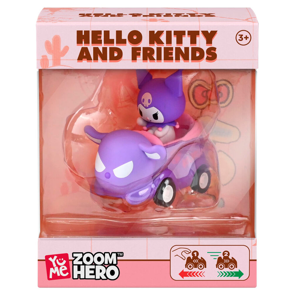 Figuras da Série 1 Zoom Hero Hello Kitty e Amigos sortidas