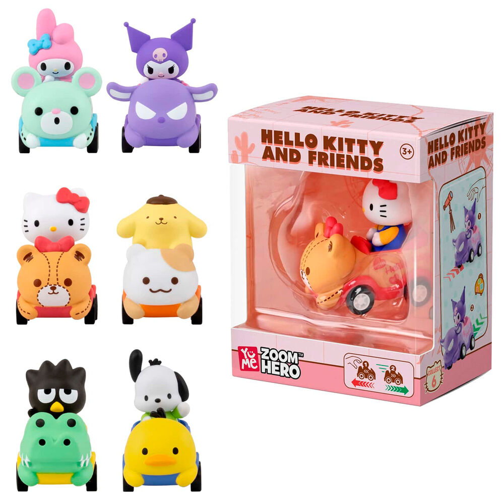 figure series 1 zoom hero hello kitty and friends assorted