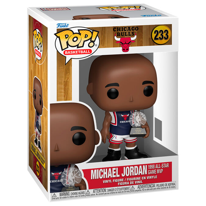 pop figure chicago bulls michael jordan 1998 all star game mvp