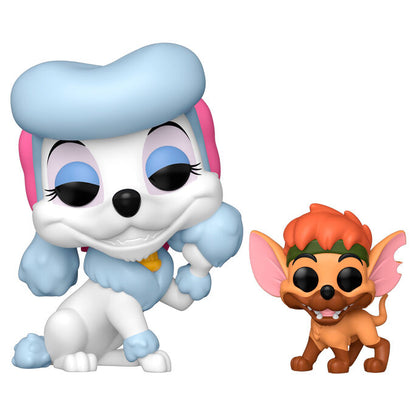 Figura POP da Disney Oliver & Company Georgette com Tito